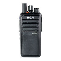 Rca PRODIGI RDR2000 Series Instruction Manual