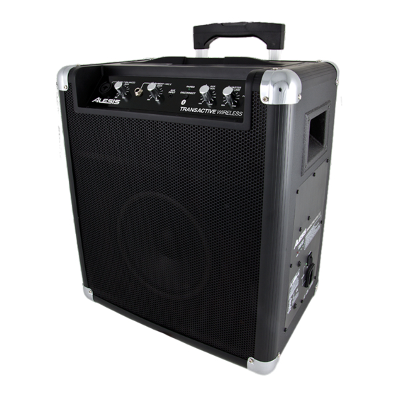 Alesis TransActive Wireless User Manual