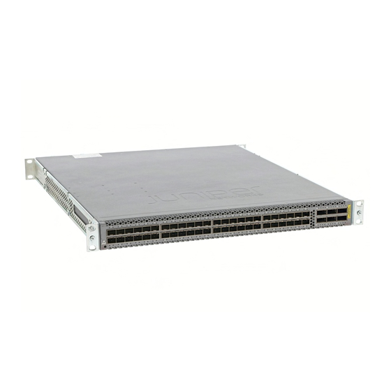 JUNIPER QFX5100 HARDWARE MANUAL Pdf Download ManualsLib