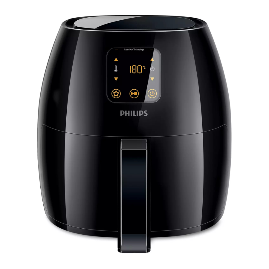 Philips HD9240, HD9241 - Airfryer XL Manual