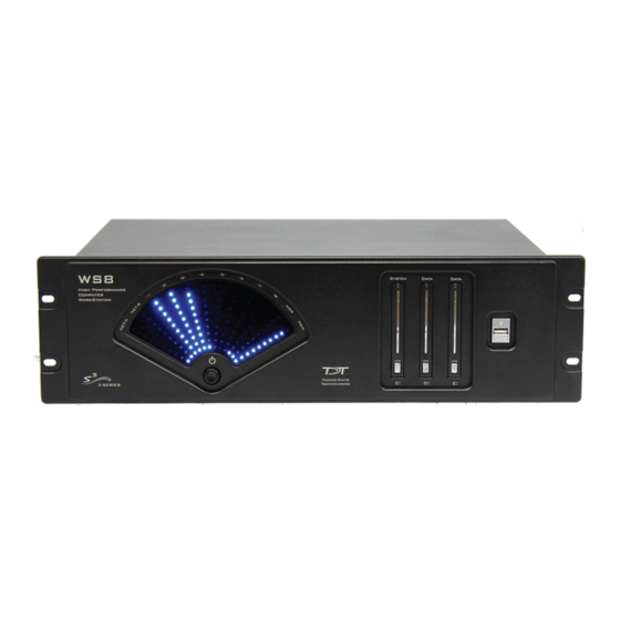 User Manuals: Tucker-Davis Technologies WS4 Workstation