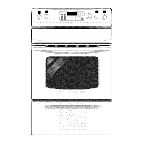 Frigidaire GLEF396ASC Manuals