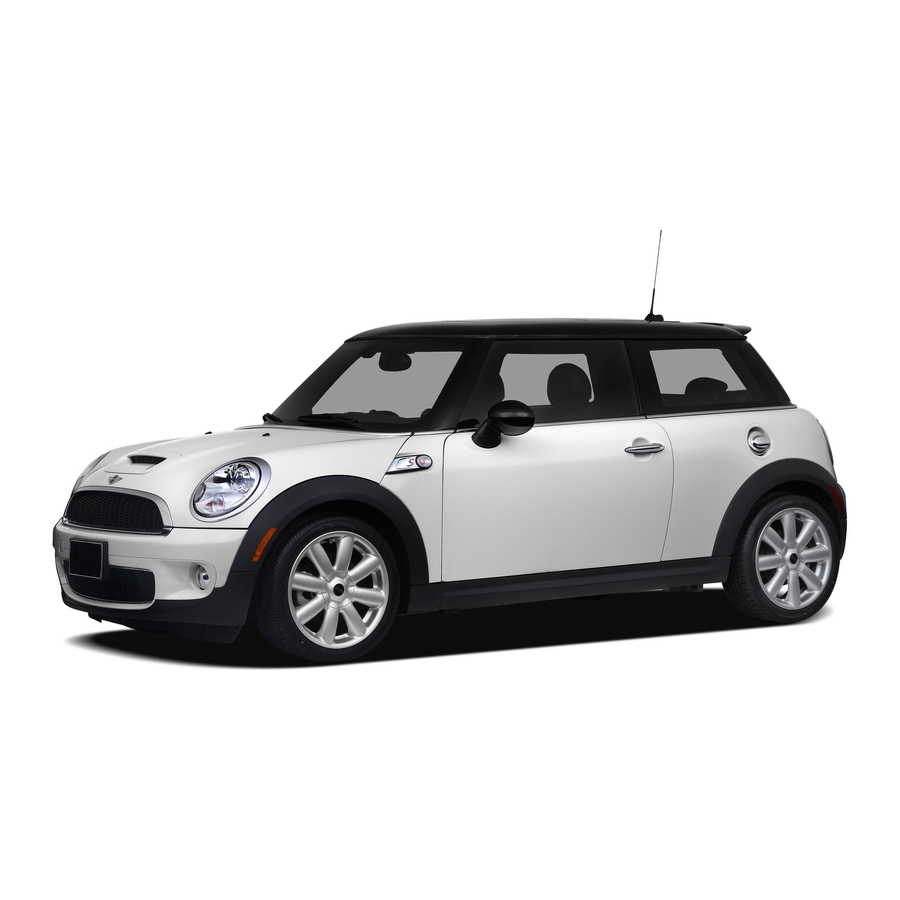BMW Mini Owner's Manual