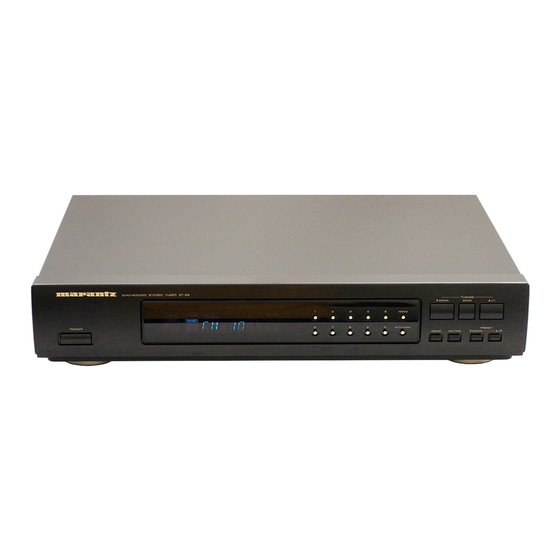 Marantz ST-55 User Manual