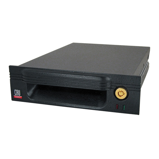 CRU Dataport DataPort V Installation Manual