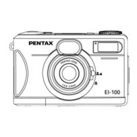 Pentax EI 100 - Digital Camera - 1.3 Megapixel Operating Manual