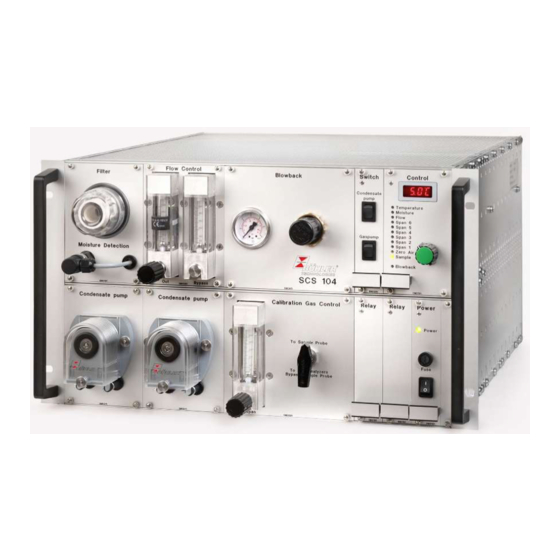 Buhler SCS 104 Installation And Operation Instructions Manual