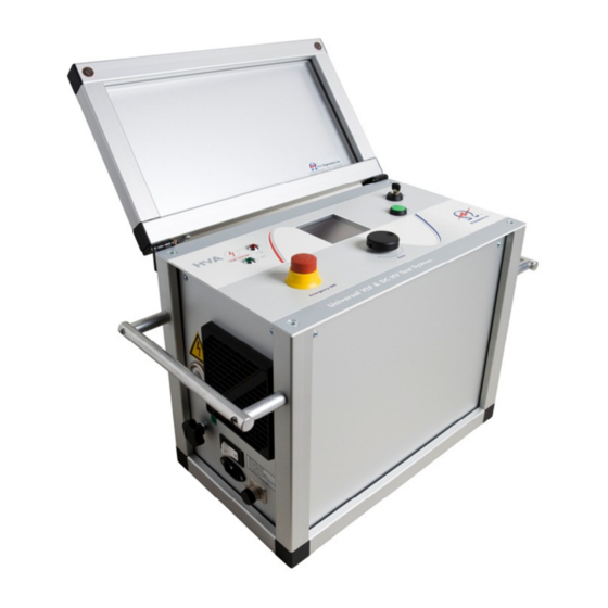 HV Diagnostics HVA 34 Manuals