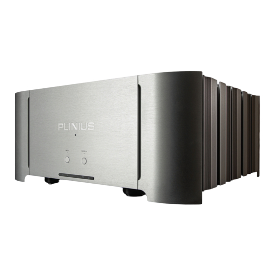 Plinius Reference A-150 Manuals