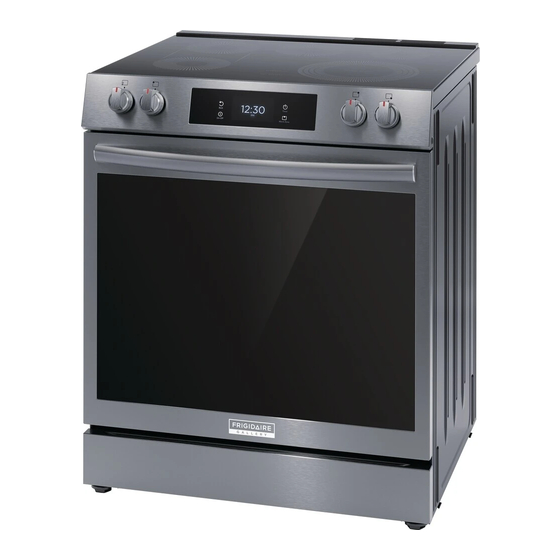 Frigidaire GCFE3060BF Use & Care Manual