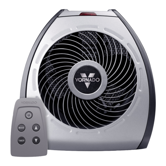 Vornado TVH500 Owner's Manual