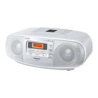 PANASONIC RX-D45 Operating Instructions Manual
