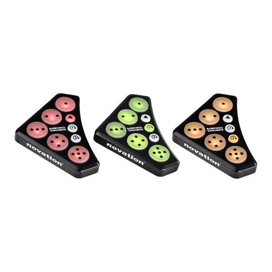 Novation DICER Getting Started Manual