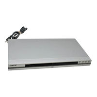 Sony DVP-NS501PS - Cd/dvd Player Operating Instructions Manual