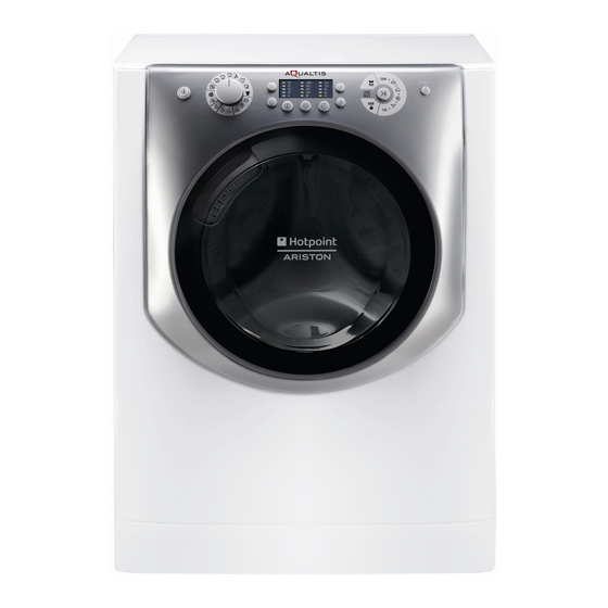 Hotpoint AQUALTIS AQS62L 09 Instructions For Installation And Use Manual