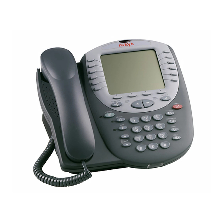 Avaya IP Office 2420 Quick Reference Manual