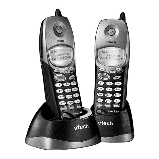 VTech VT2625 User Manual