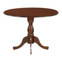East West Furniture NEW DUBLIN DMT Assembly Instructions