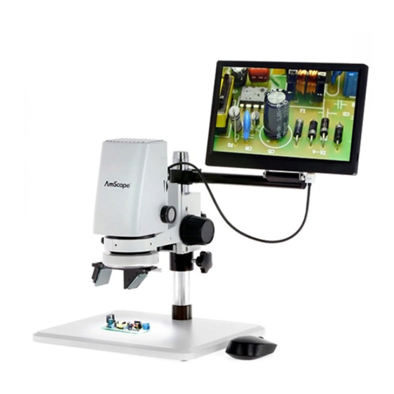 AmScope DM750-2MP Manuals