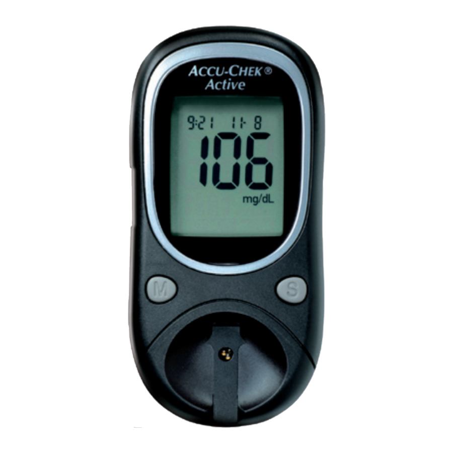 Accu-Chek Active - Blood Glucose Meter Quick Reference Guide