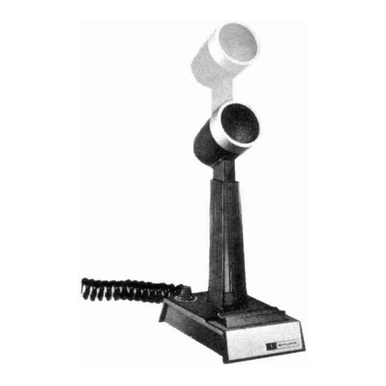 Shure 444T Datasheet