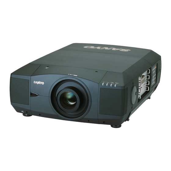 Sanyo PLC-XF46N Service Manual