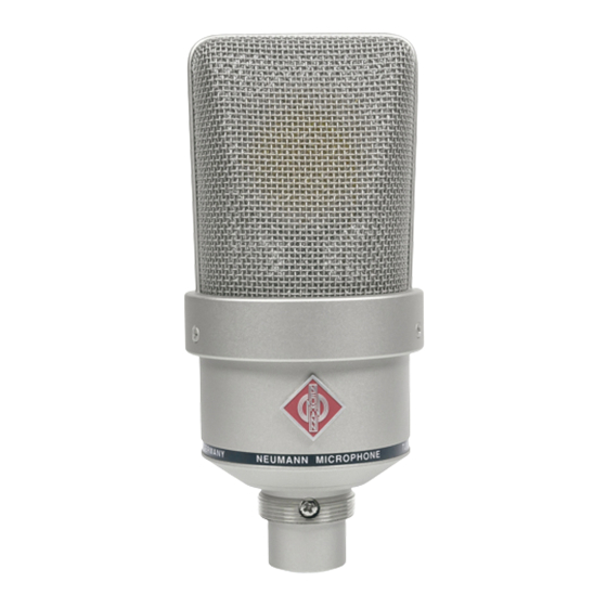 Neumann tLM 103 Operating Instructions Manual