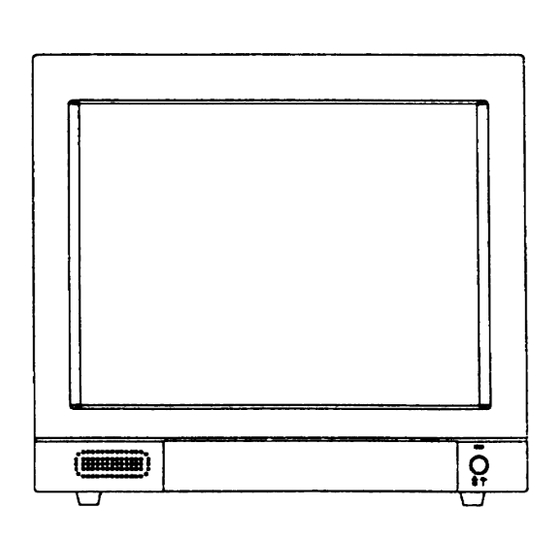 Ikegami 14" Operating Instructions Manual