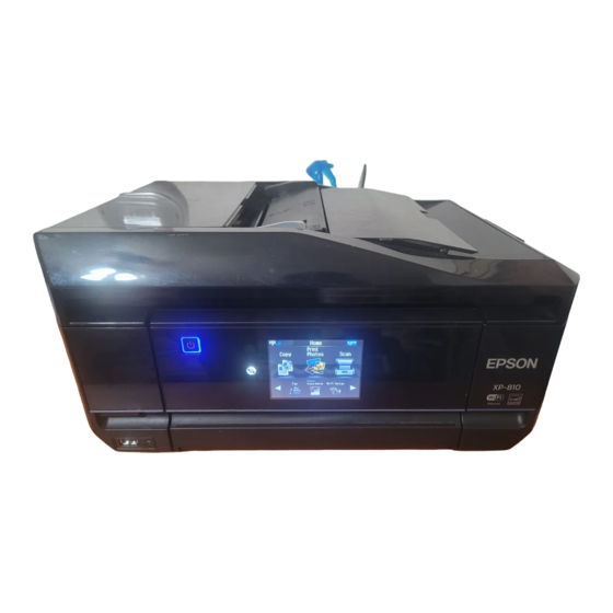 Epson XP-610  Small-in-One Manuals