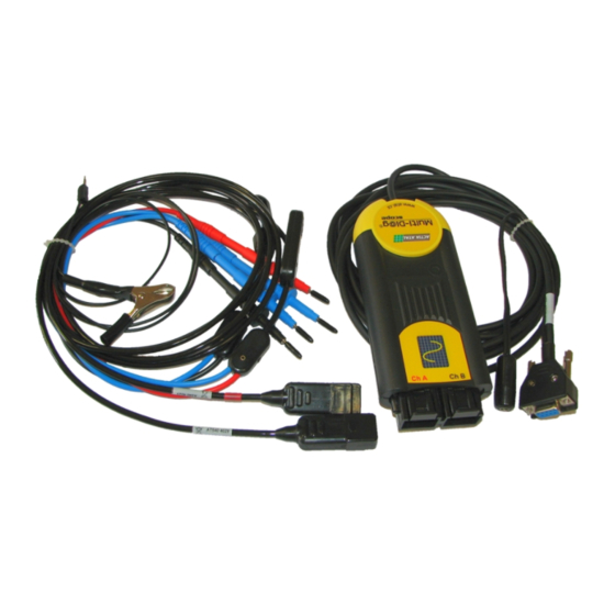 Actia Multi-Diag Scope User Manual