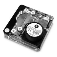 ekwb EK-Quantum Reflection Uni 140 D5 PWM D-RGB User Manual