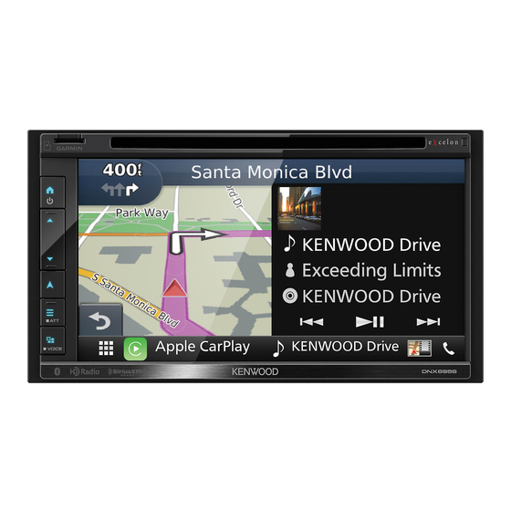 JVC KENWOOD DNX695S Instruction Manual