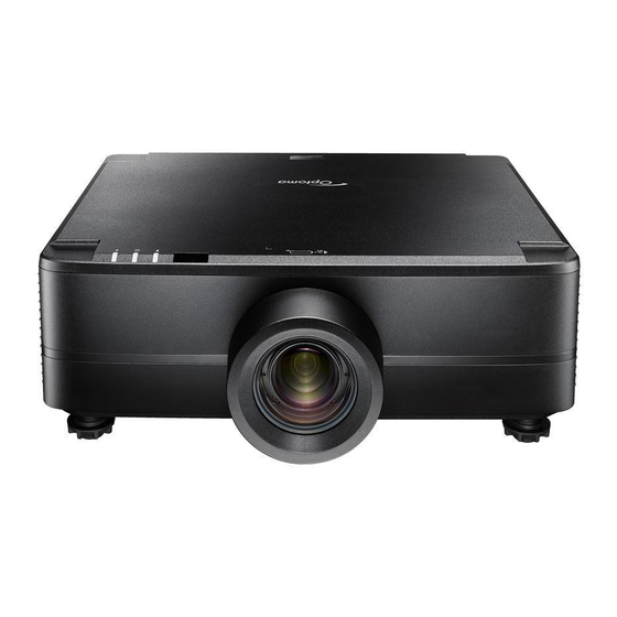 Optoma ZU820T User Manual