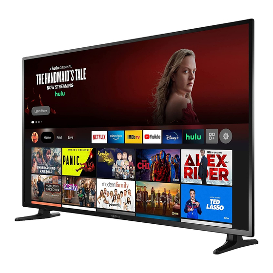 Insignia fire tv edition NS-50F301NA22 Quick Setup Manual