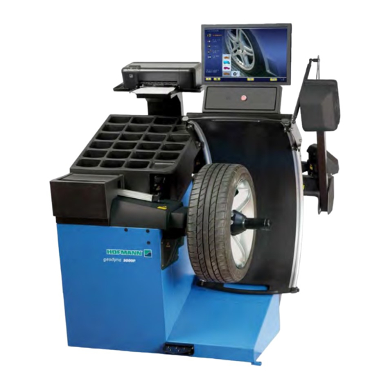 Hofmann geodyna 9000p Service Manual