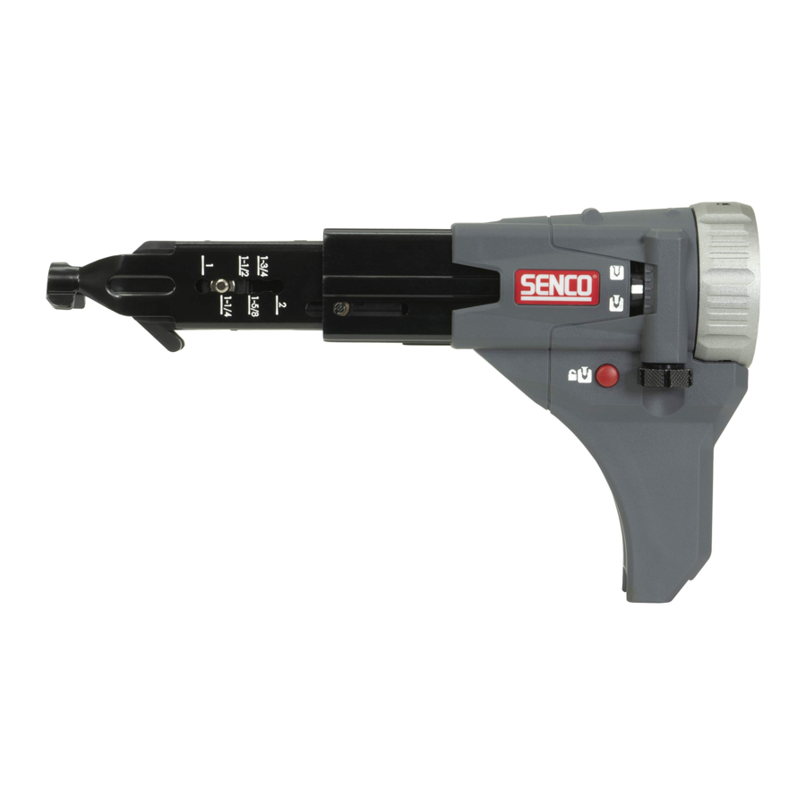 Senco DURASPIN DS230 - SCREW SYSTEM ATTACHMENT Manual