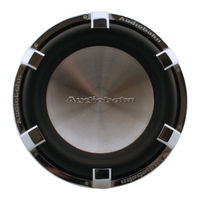 Audiobahn ALUM15Q Operating Instructions Manual