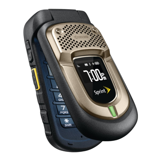 Kyocera DuraPro E4277 Flip Phone Manuals