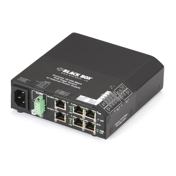 Black Box LPH240A-H Operation Manual