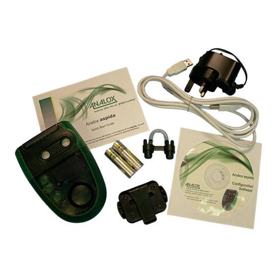 ANALOX aspida User Manual