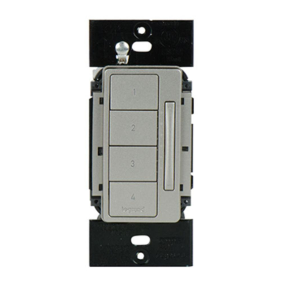LEGRAND radiant Installation Instructions