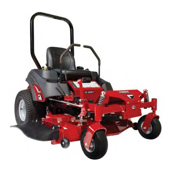 Ferris IS600ZB2544 Operator's Manual