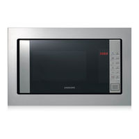 Samsung FG87S Owner's Instructions & Cooking Manual