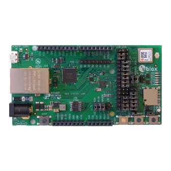 Ublox EVK-NINA-W13 Manuals