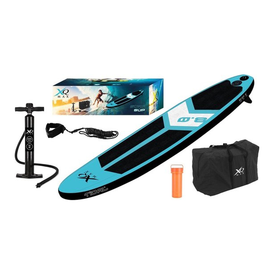 XQ MAX 8DP000670 Stand-Up Paddleboard Manuals