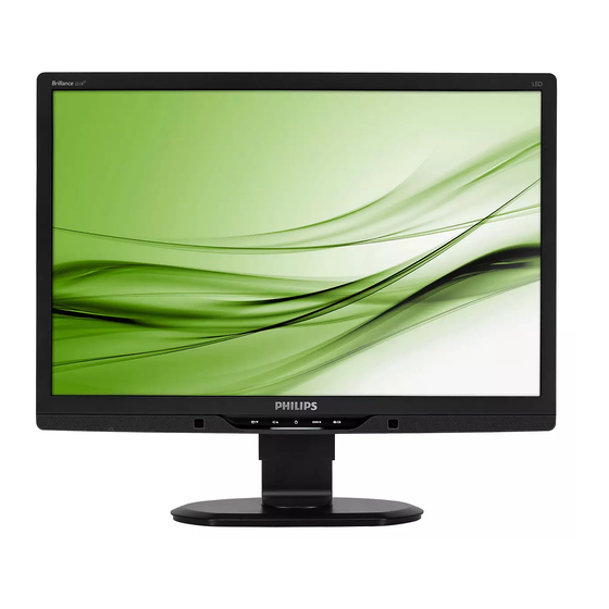Philips 221B3LPCB/02 Service Manual