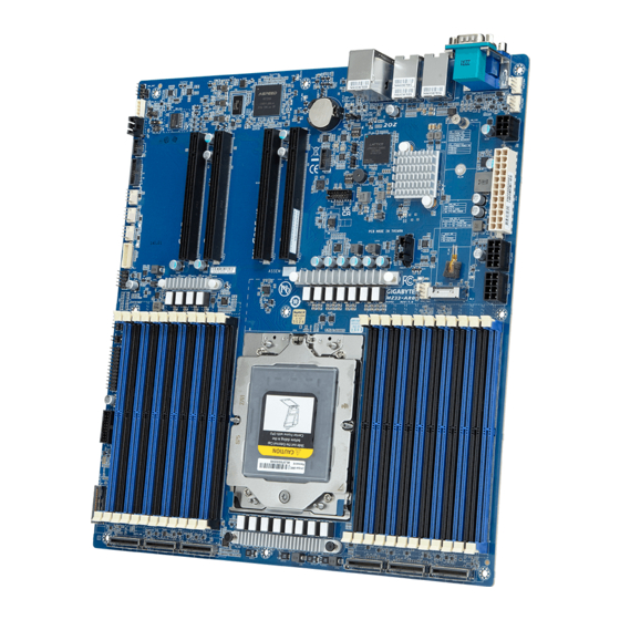 Gigabyte MZ33-AR0 User Manual