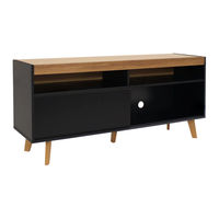 Sunnydaze Decor MID-CENTURY MODERN TV STAND Manual