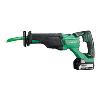 Hikoki CR18DBLW4Z Handling Instructions Manual