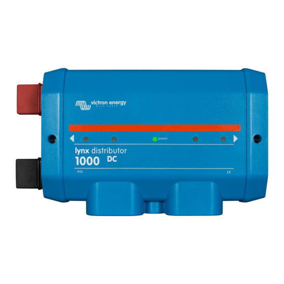 Victron energy Lynx Distributor M8 Manual